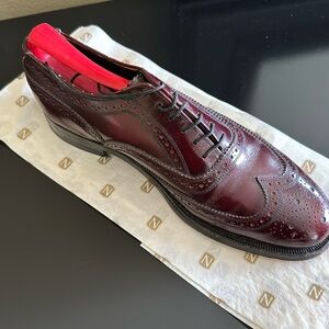 Florsheim Imperial Oxblood Wingtips Size 6